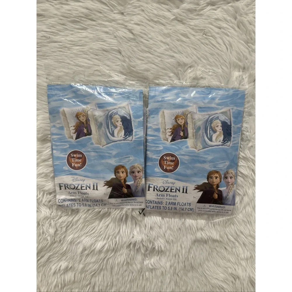 Disney Frozen 2‎ Inflatables Swim Floaties 2 sets of Arm Floats, New in Packages